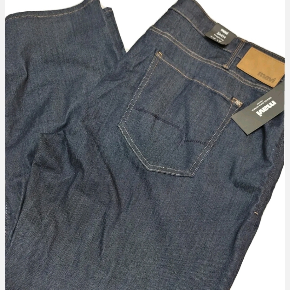 Mavi Zach Straight Leg Cotton Blend Denim Jeans Mens 48x30 NWT